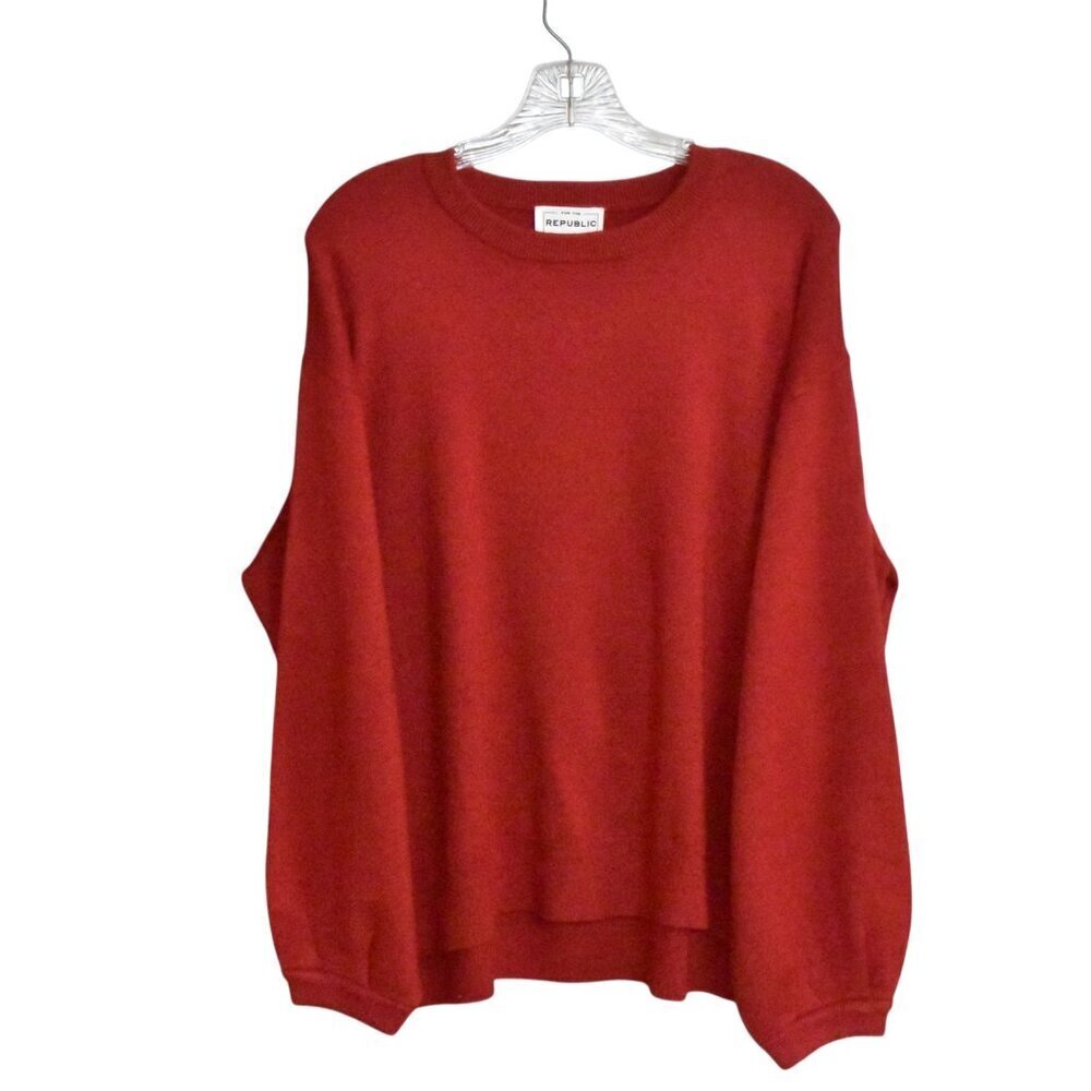 For The Republic Long Sleeve Pullover Fall Harvest Sweater Size M